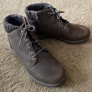 Abeo Leather Ankle Boots, size 9 medium